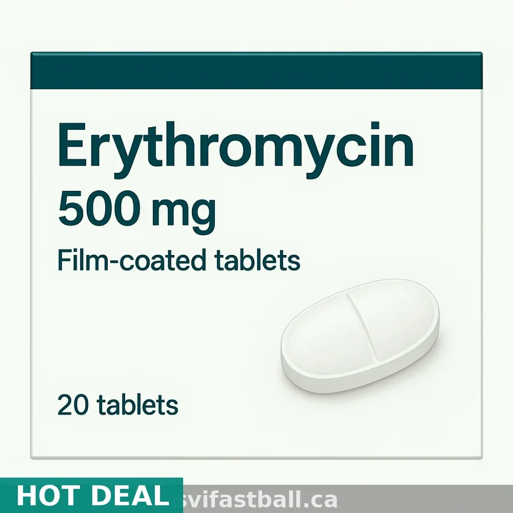 Erythromycin 500mg Tablets