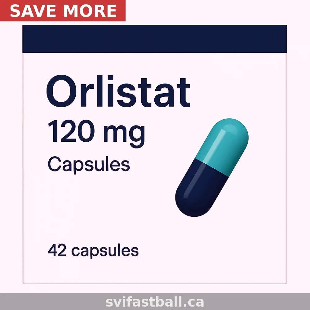 Generic Xenical (Orlistat) 120mg — Canada Lowest Price From $0.72
