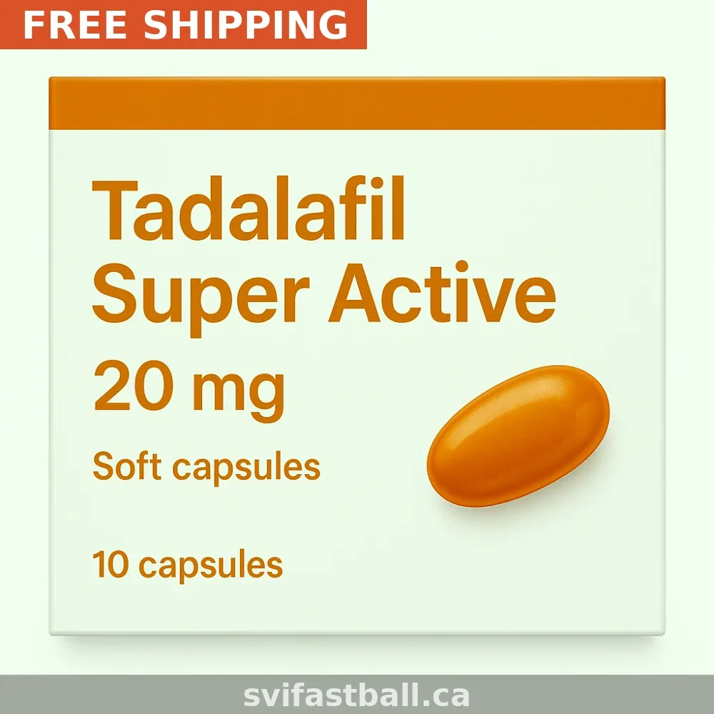 Buy Cialis Super Active Online Canada — 20mg Tadalafil for Erectile Dysfunction From $1.45