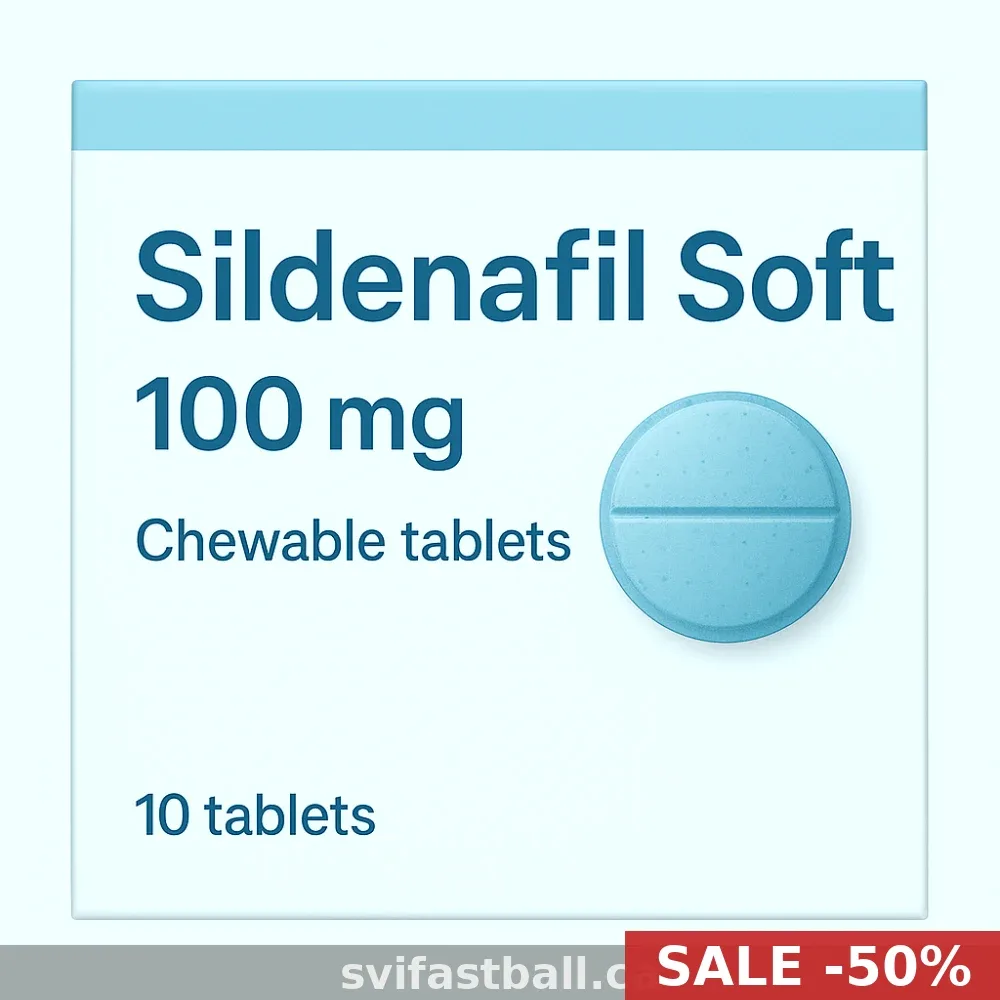 Generic Viagra Soft (Sildenafil) 100mg — Erectile Dysfunction — Lowest Price From $1.09