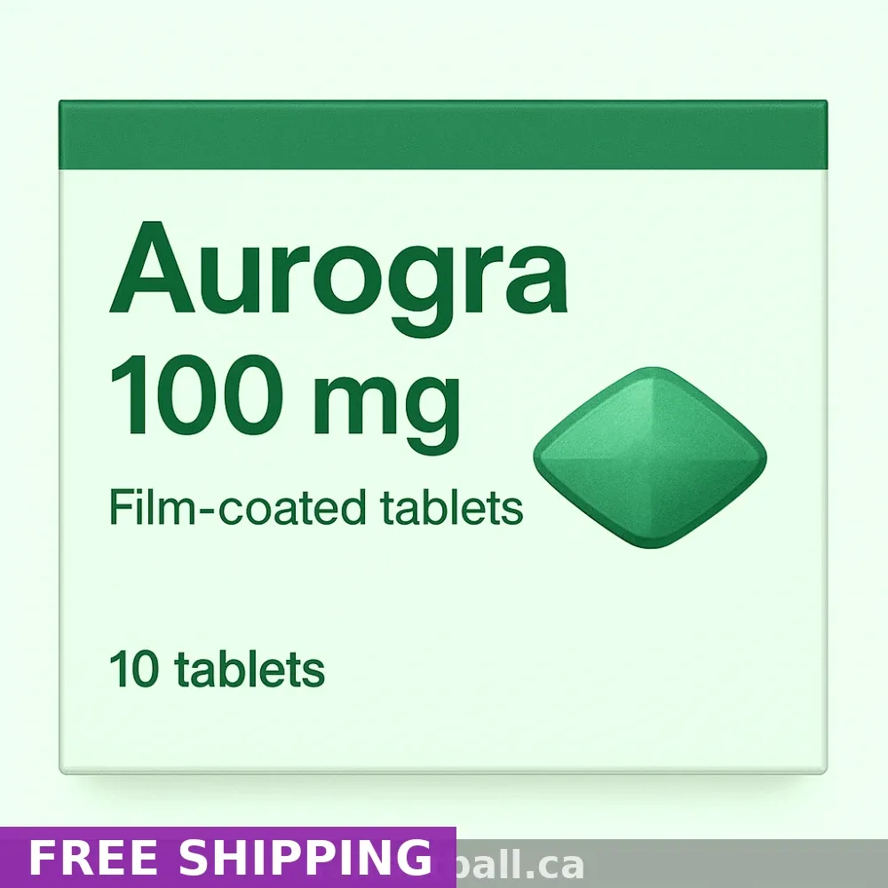 100mg Sildenafil Tablets in Toronto — Generic Aurogra for Erectile Dysfunction