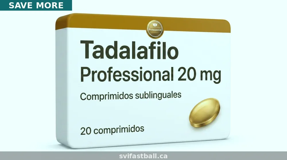 Tadalafil (Cialis Professional®) — Prescription Sublingual Tablets for Erectile Dysfunction