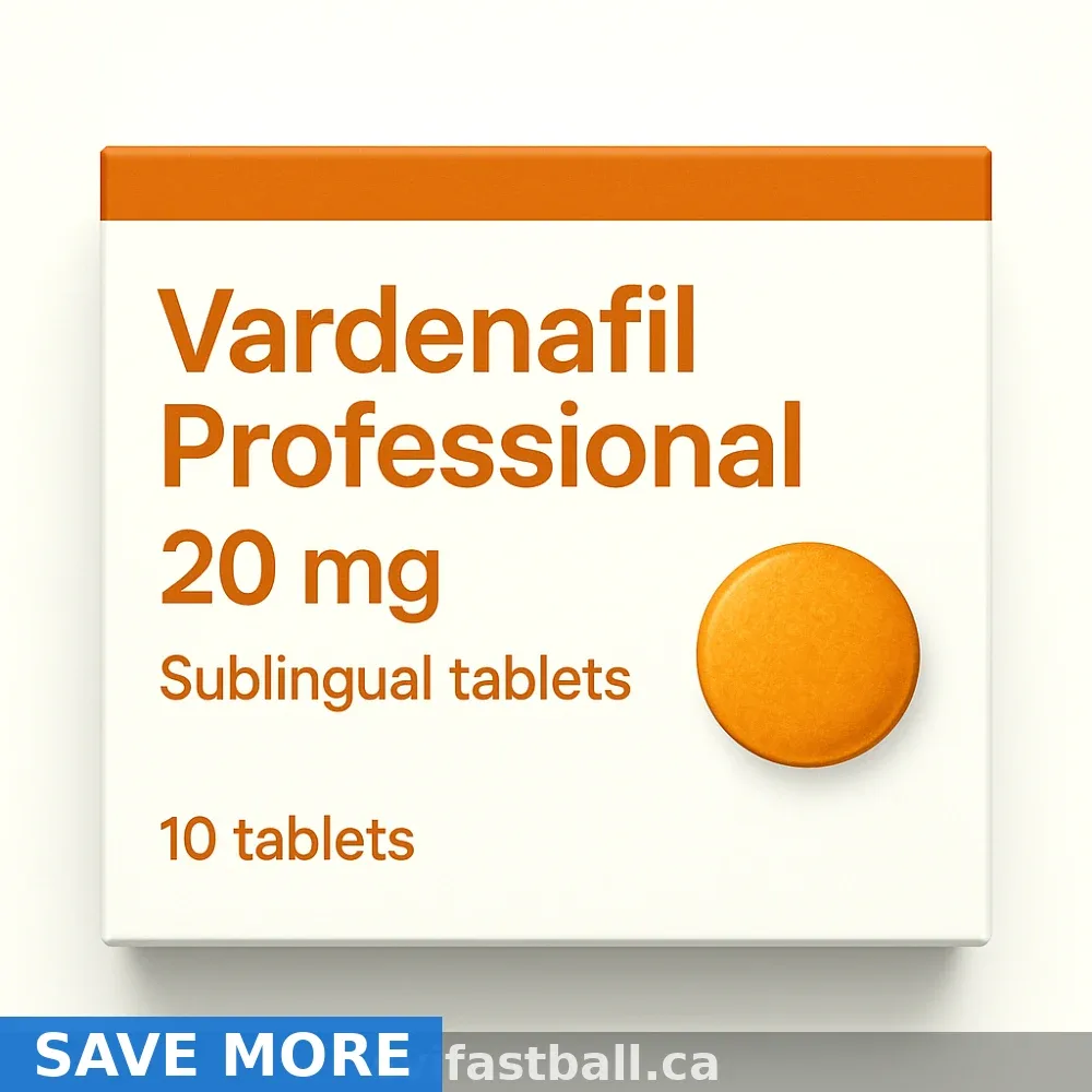 Generic Levitra Professional (Vardenafil) — Guide for Patients in Canada